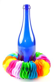 A Bottle Of Champagne Royalty Free Stock Photo A Bottle Of Champagne Royalty Free Stock Photo