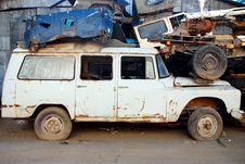 Old Abandoned Car Stock Photos Old Abandoned Car Stock Photos