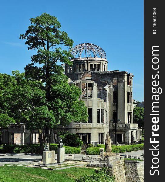 Hiroshima japan atomic bomb dome. Hiroshima japan atomic bomb dome