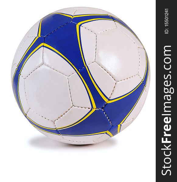 Soccer ball over white background. Soccer ball over white background.