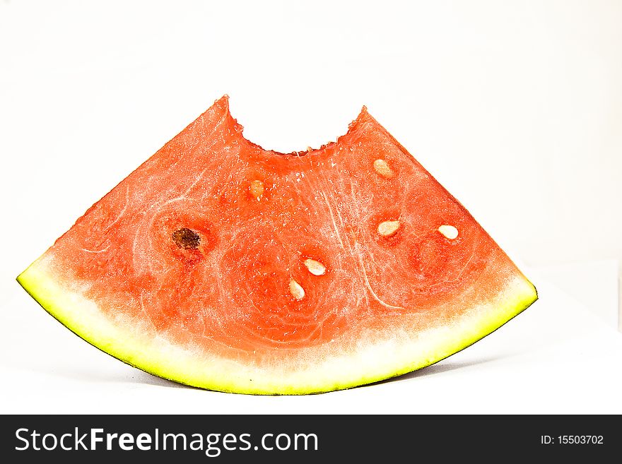 Isolated Fresh Watermelon