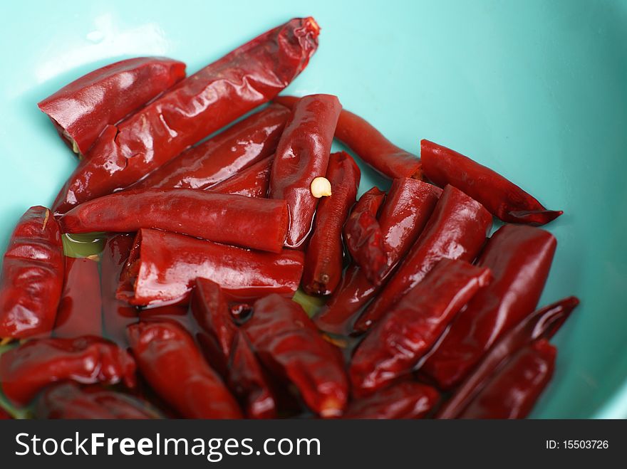 Dried chillies