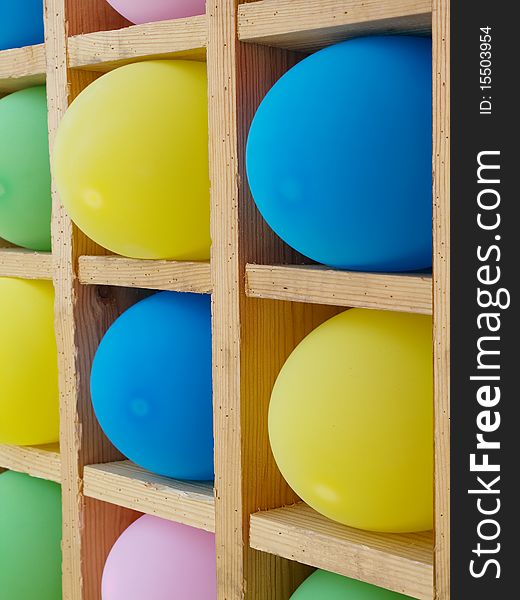 Spheres  inflatable  toy  multi-coloured targets for sports in cells