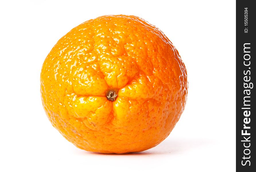 Orange isolated on white background. Orange isolated on white background.