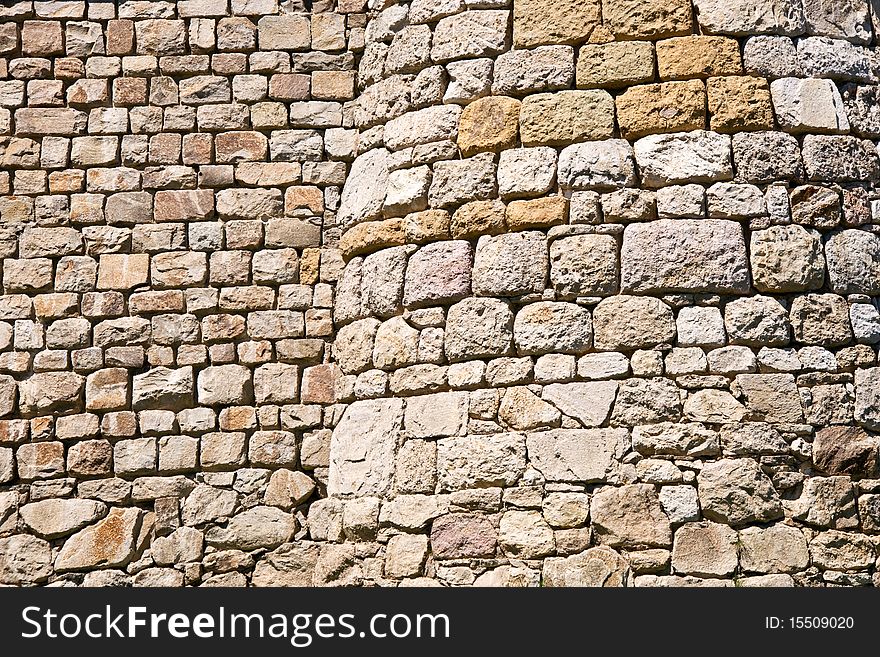 Background pattern on a castle wall. Background pattern on a castle wall
