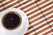 Coffee At Wood Table Stock Photography Coffee At Wood Table Stock Photography