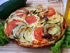 Zucchini Pie 4 Royalty Free Stock Photo Zucchini Pie 4 Royalty Free Stock Photo