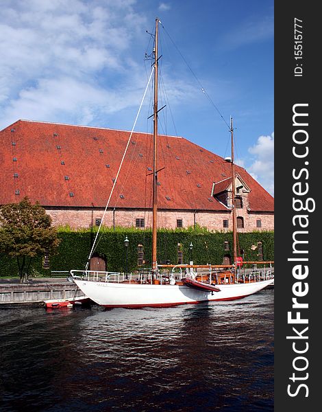 Yachting in a small town in Iceland