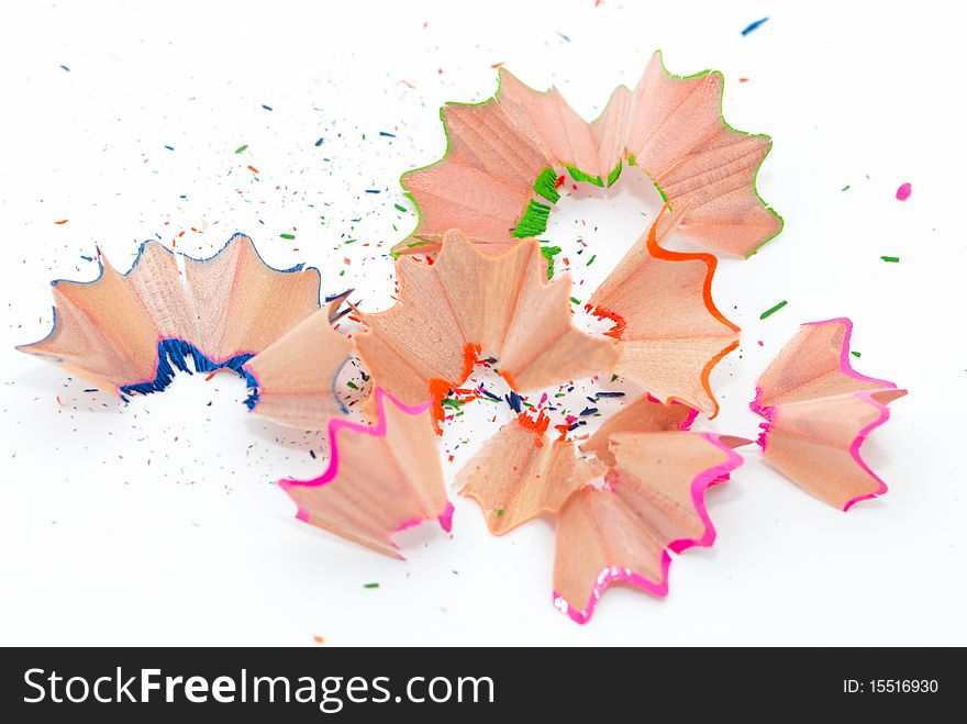 Pencil shavings