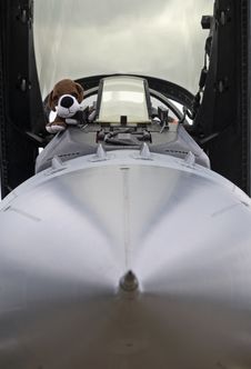 Combat Aircraft Cockpit Stock Image Combat Aircraft Cockpit Stock Image