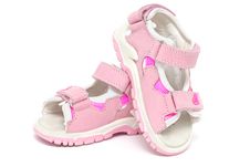 Pink Child S Sandals Stock Images