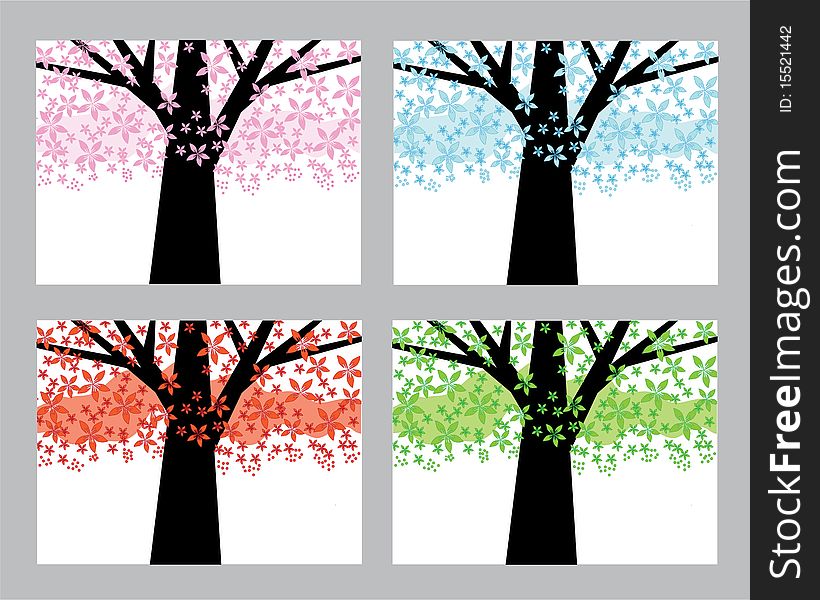 Abstract trees set