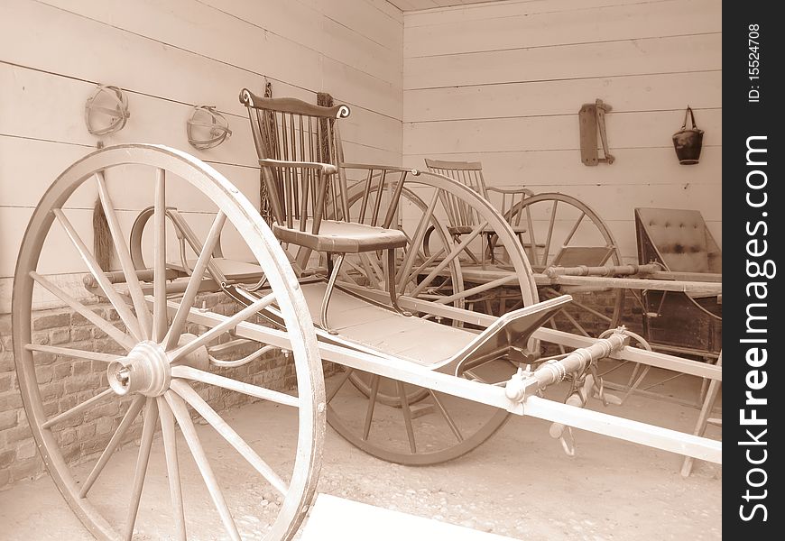 Coach house at Mt. Vernon VA.