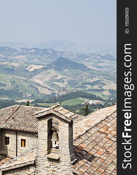 View of a Tuscan Landscape