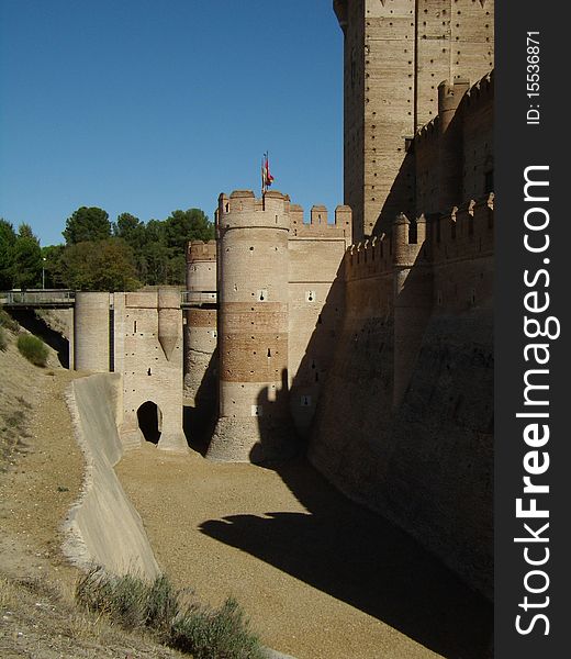Mota castle in Medina del Campo