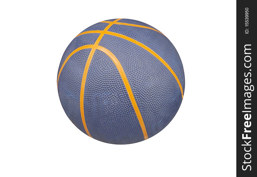 The image of ball under the white background