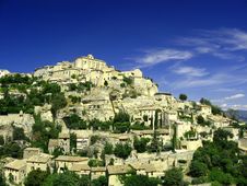 Village Of Gordes Royalty Free Stock Photo Village Of Gordes Royalty Free Stock Photo