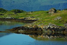 Fisherman S Hut On An Island Royalty Free Stock Photography