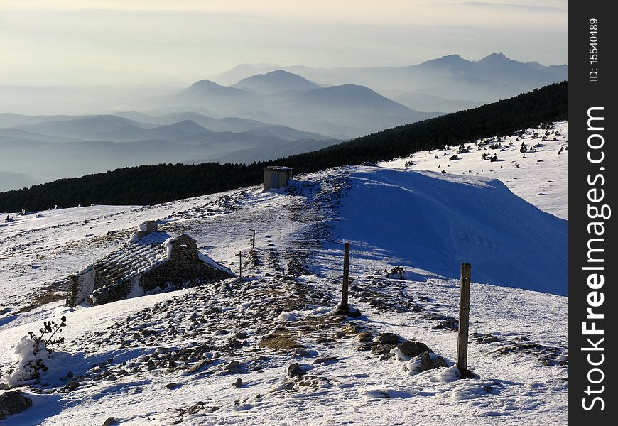 Mont Ventoux In Winter