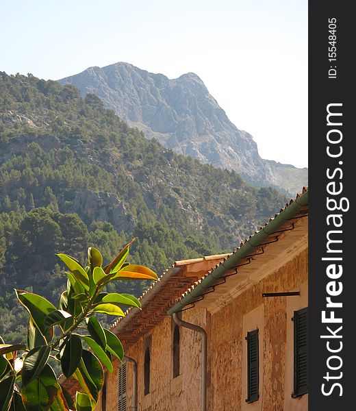 An image from the old city of Fornalutx, Mallorca. An image from the old city of Fornalutx, Mallorca