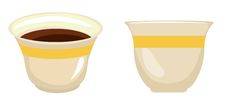 Tea/Coffee Cups Stock Image Tea/Coffee Cups Stock Image