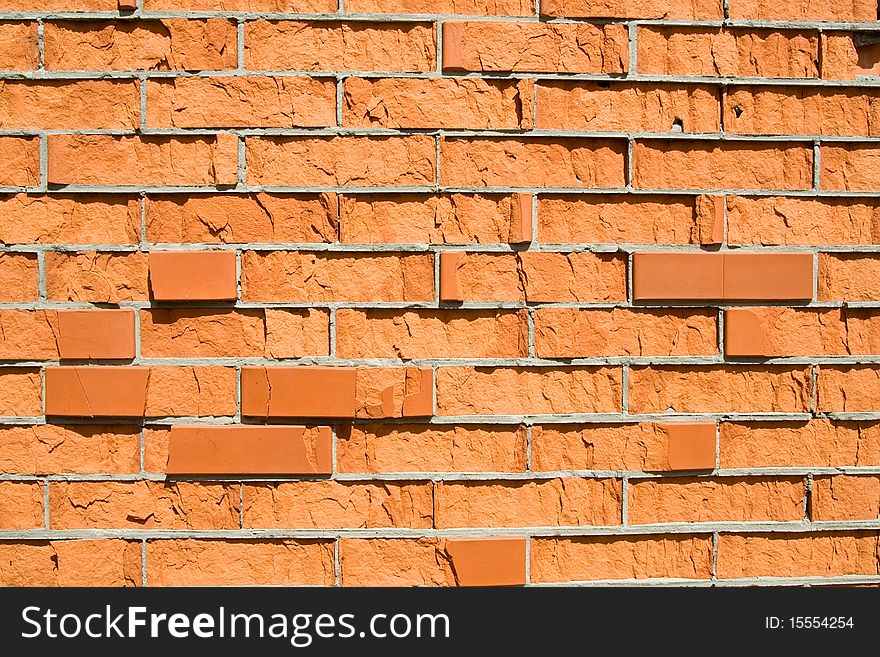 Bad-quality brick wall texture (Horizontal)
