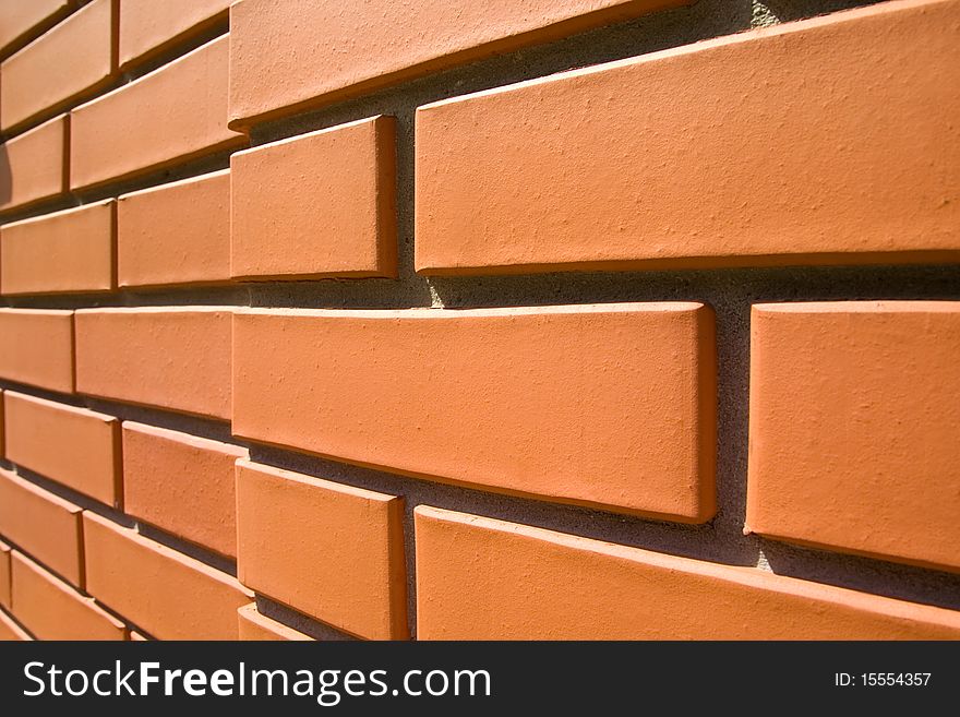 Close-up Of A Brick Wall