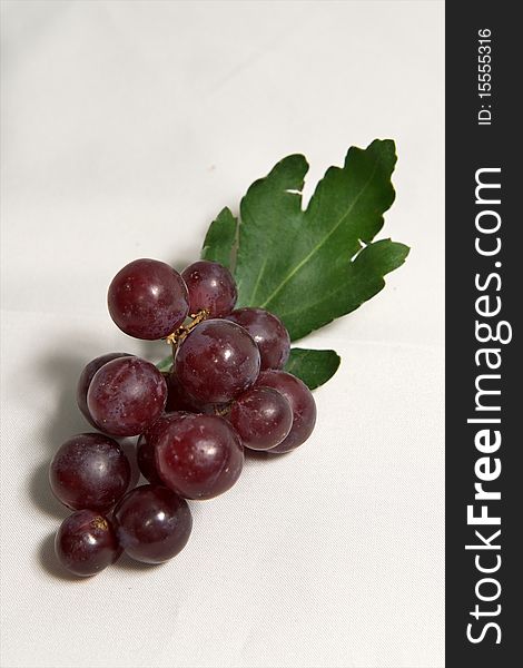 Bunch of red grape
