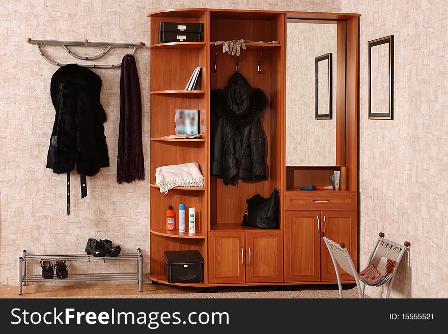 Studio photographing of an interior of a Vestibule