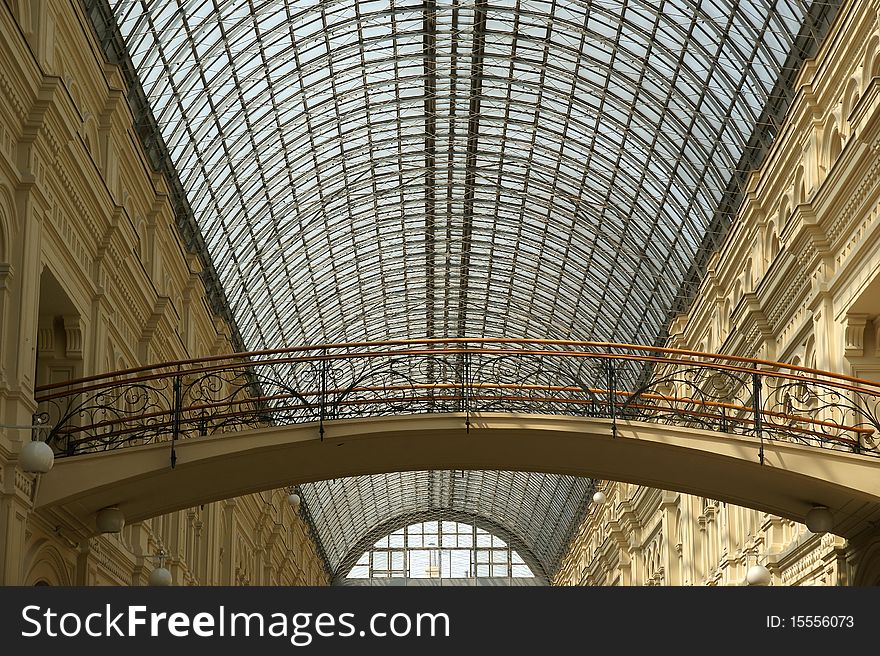 Interior store GUM, Red Square, Moscow