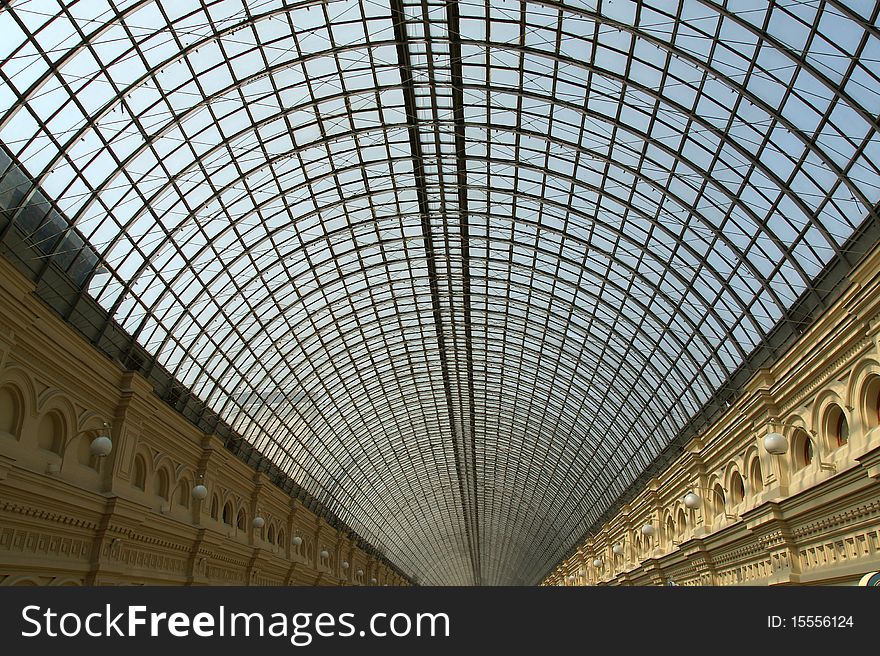 Interior store GUM, Red Square, Moscow