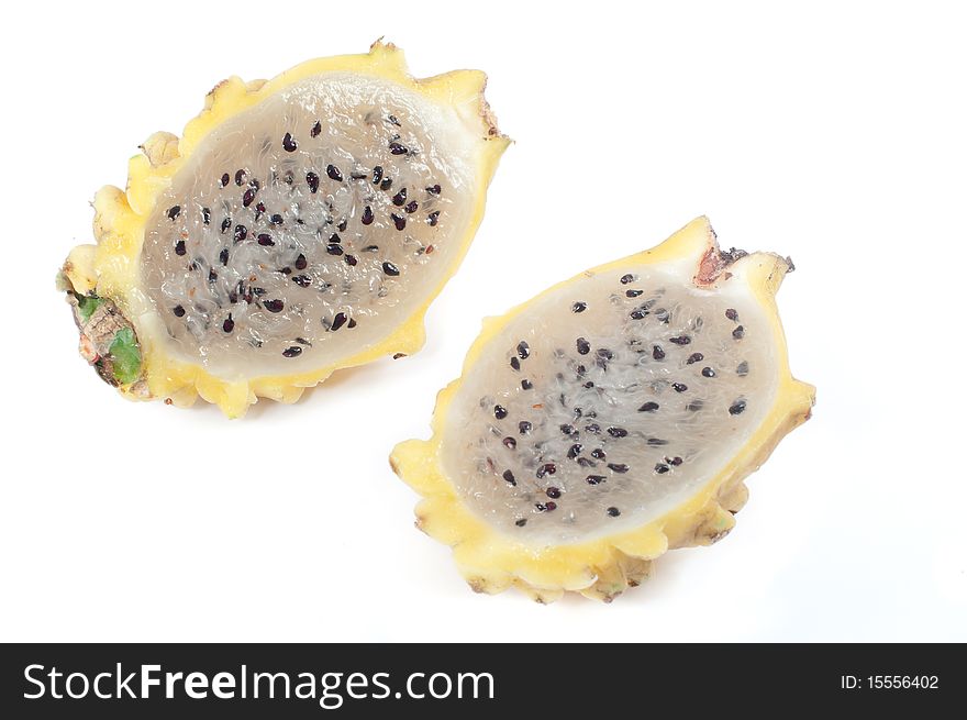 Yellow Pitaya Slices (Hylocereus Megalanthus)