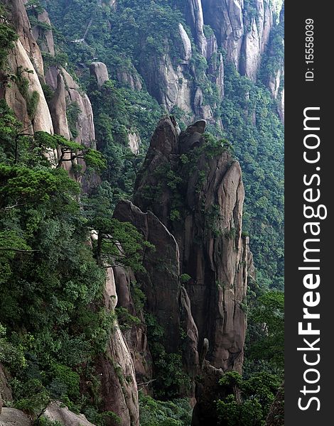 A National geopark in the china