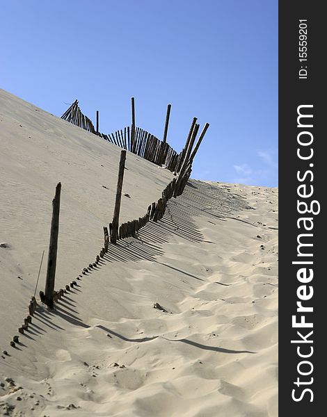 Sand dune at Arcachon