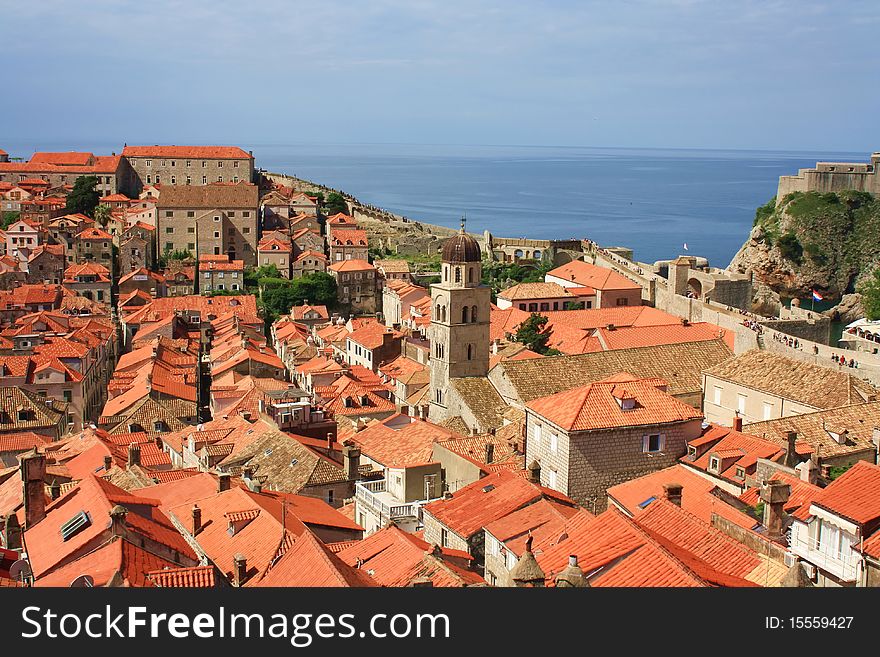 The City Wall of Dubrovnik, Croatia