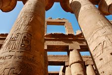 The Karnak Temple In Egypt Stock Image The Karnak Temple In Egypt Stock Image
