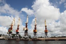 Cranes. Stock Image Cranes. Stock Image