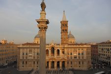 Santa Maria Maggiore Royalty Free Stock Image Santa Maria Maggiore Royalty Free Stock Image