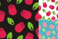 Pattern Of Roses Stock Photography Pattern Of Roses Stock Photography