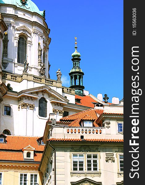 Beautiful Czech colorful houses