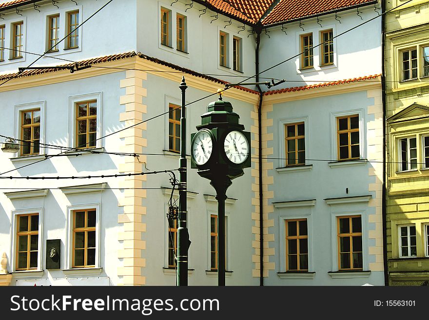 Beautiful Bright Czech Colorful Houses