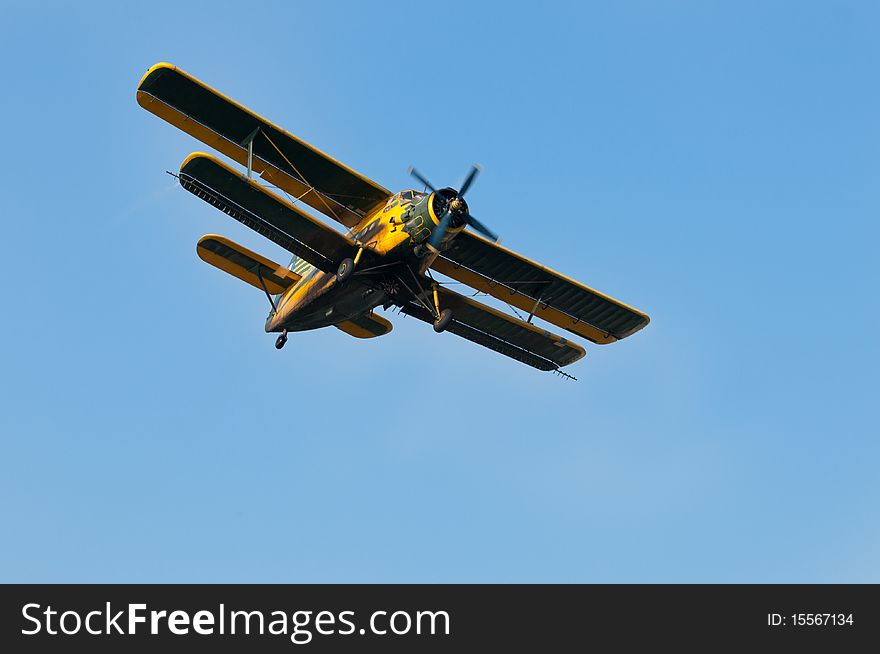 Photo of an Antonov 2 plane,. Photo of an Antonov 2 plane,