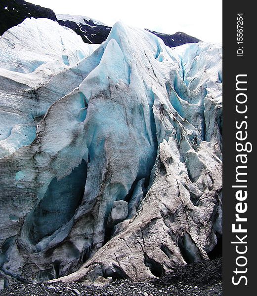 View Of Alaska Ice Sheets And Glaciers