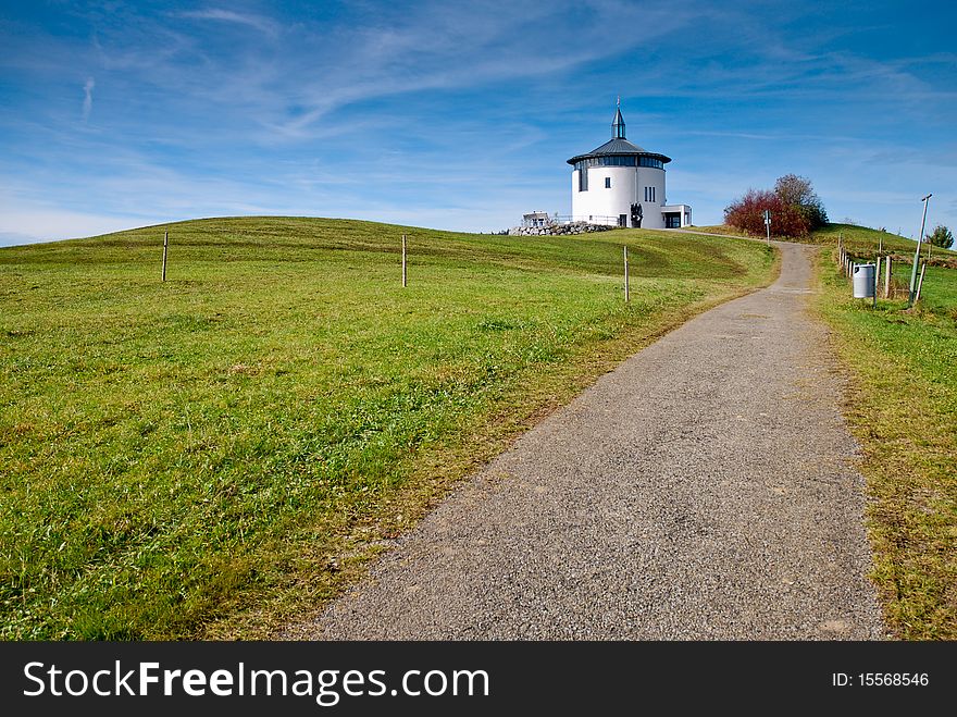 Church on mountain top