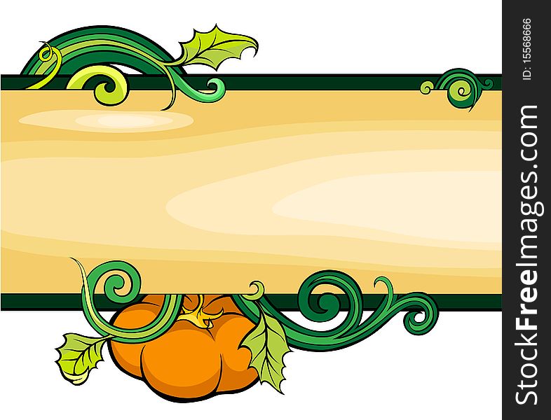 Illustration of product label specially for organic products. Illustration of product label specially for organic products