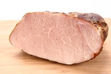 Piece Of Ham Stock Image Piece Of Ham Stock Image