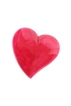 Solitary Red Heart Royalty Free Stock Photo