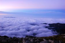 Sea Of Clouds Stock Photography Sea Of Clouds Stock Photography