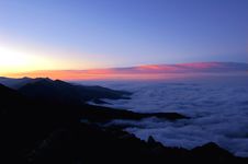Sea Of Clouds Royalty Free Stock Photos Sea Of Clouds Royalty Free Stock Photos