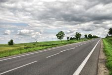 Country Road Royalty Free Stock Photography Country Road Royalty Free Stock Photography